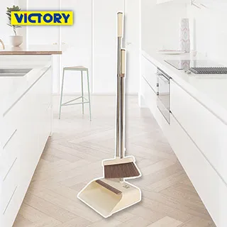 【VICTORY】不鏽鋼伸縮藍白雙拼去汙棉紗拖把-特大(1拖2替換頭)#1025109 歷史價格詳細信息