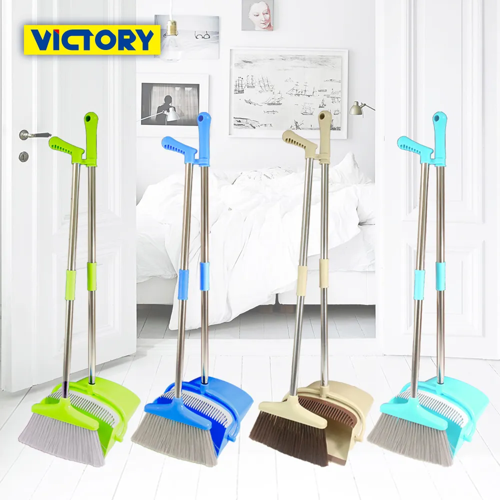 【VICTORY】不鏽鋼伸縮藍白雙拼去汙棉紗拖把-特大(1拖2替換頭)#1025109 歷史價格詳細信息