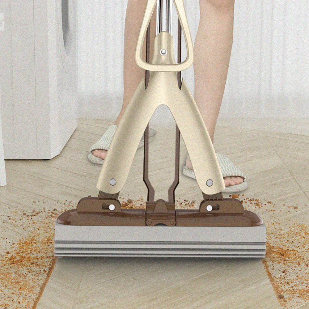 免手洗 膠棉拖把 懶人拖把 吸水拖把 立式拖把 站立式收納 180度無死角 可單購拖把布  HNCA33 歷史價格詳細信息