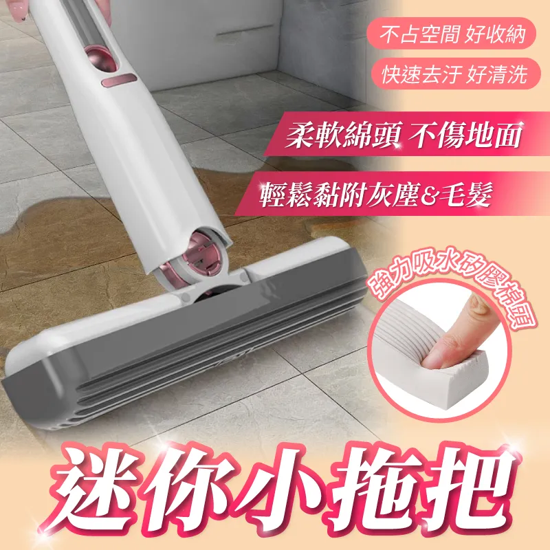 手持迷你小拖把膠棉款2入組 迷你拖把 膠棉拖把 歷史價格詳細信息