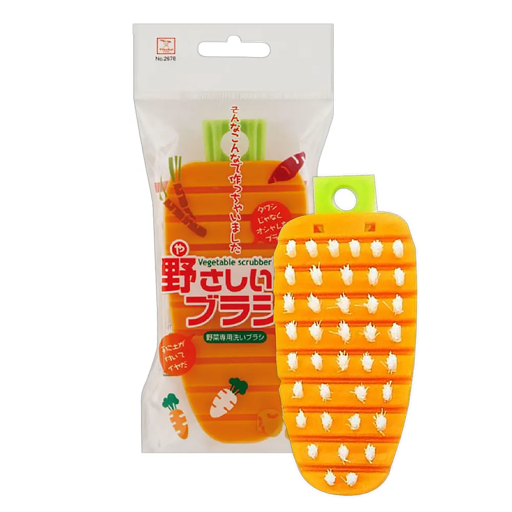 日本KOKUBO小久保紅蘿蔔造型蔬菜清潔刷 價格比較,價格查詢,歷史價格詳細信息