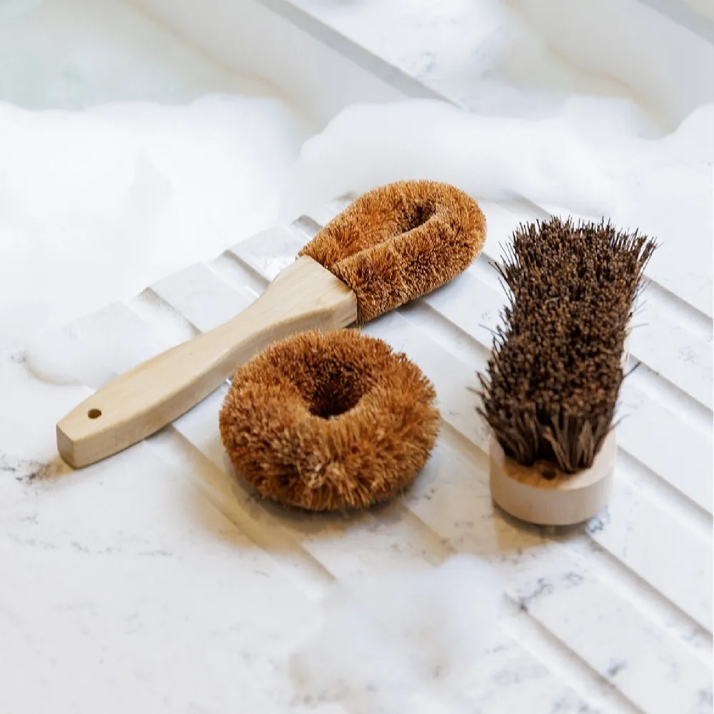 Natural Elements 天然椰棕清潔刷3件 歷史價格詳細信息