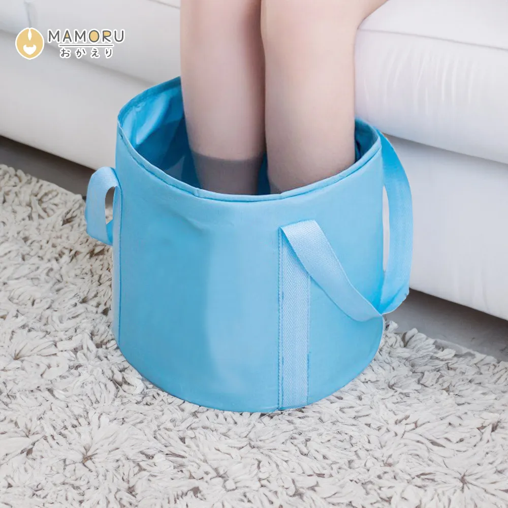 【2入】摺疊泡腳桶 多功能摺疊水桶 泡腳桶 洗臉盆 便攜式 洗衣盆 戶外休閒籃 小水桶【BE897】 歷史價格詳細信息