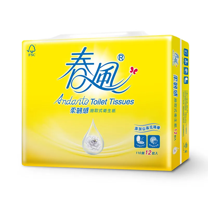 春風柔韌感山茶花抽取衛生紙  【大潤發】 歷史價格詳細信息