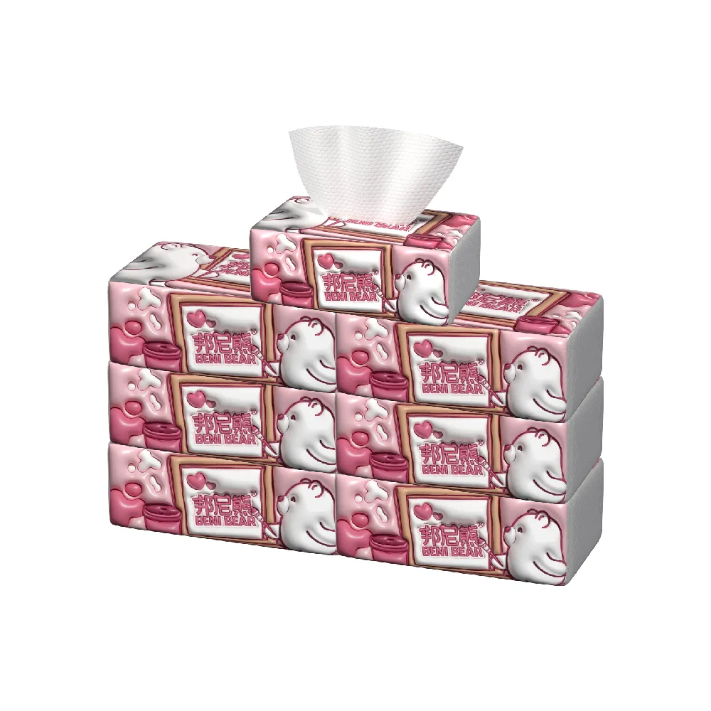 Benibear 邦尼熊 抽取式熊厚擦手紙(130張X20包/箱) 現貨 廠商直送 歷史價格詳細信息