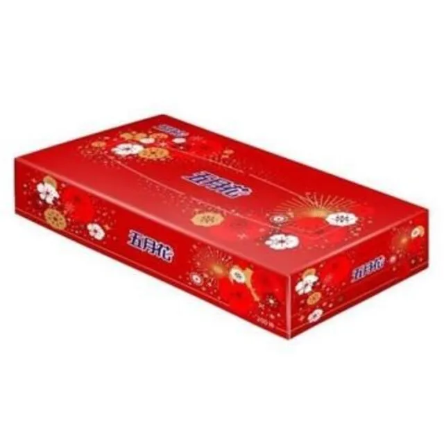 五月花 盒裝面紙-吉利財神150抽*5盒*10串 歷史價格詳細信息