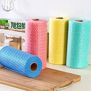 乾濕兩用懶人抹布 德式抹布 點斷式 居家清潔布 百潔布 不織布洗碗布 吸油面紙 洗碗巾 露營 野餐 去汙紙巾 毛巾 歷史價格詳細信息