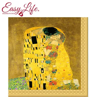 【義大利EASY LIFE】 餐巾紙 ▶ 吻 (克林姆) 蝶谷巴特　手工藝 歷史價格詳細信息