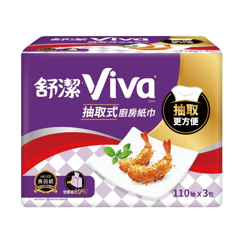 【Kleenex 舒潔】Viva三層廚房紙巾60張X16卷 歷史價格詳細信息