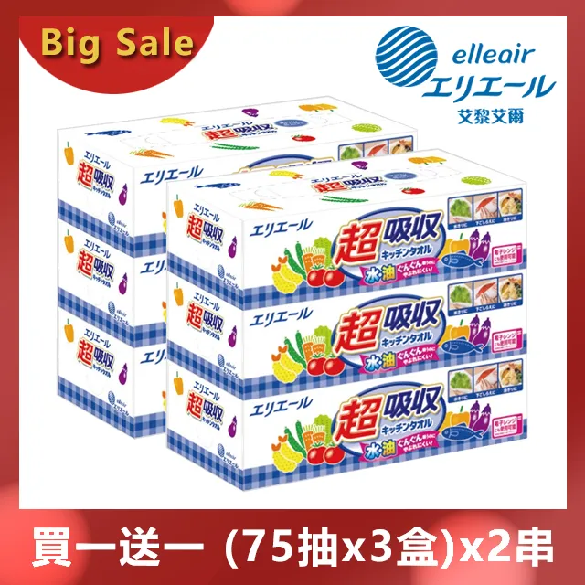 大王elleair超厚吸油吸水廚房紙巾100抽 歷史價格詳細信息