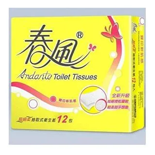 春風抽取式衛生紙 (120抽/72包/箱) 歷史價格詳細信息