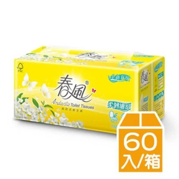 春風 柔韌細緻衛生紙(100抽/6包)【宜兒樂】 歷史價格詳細信息