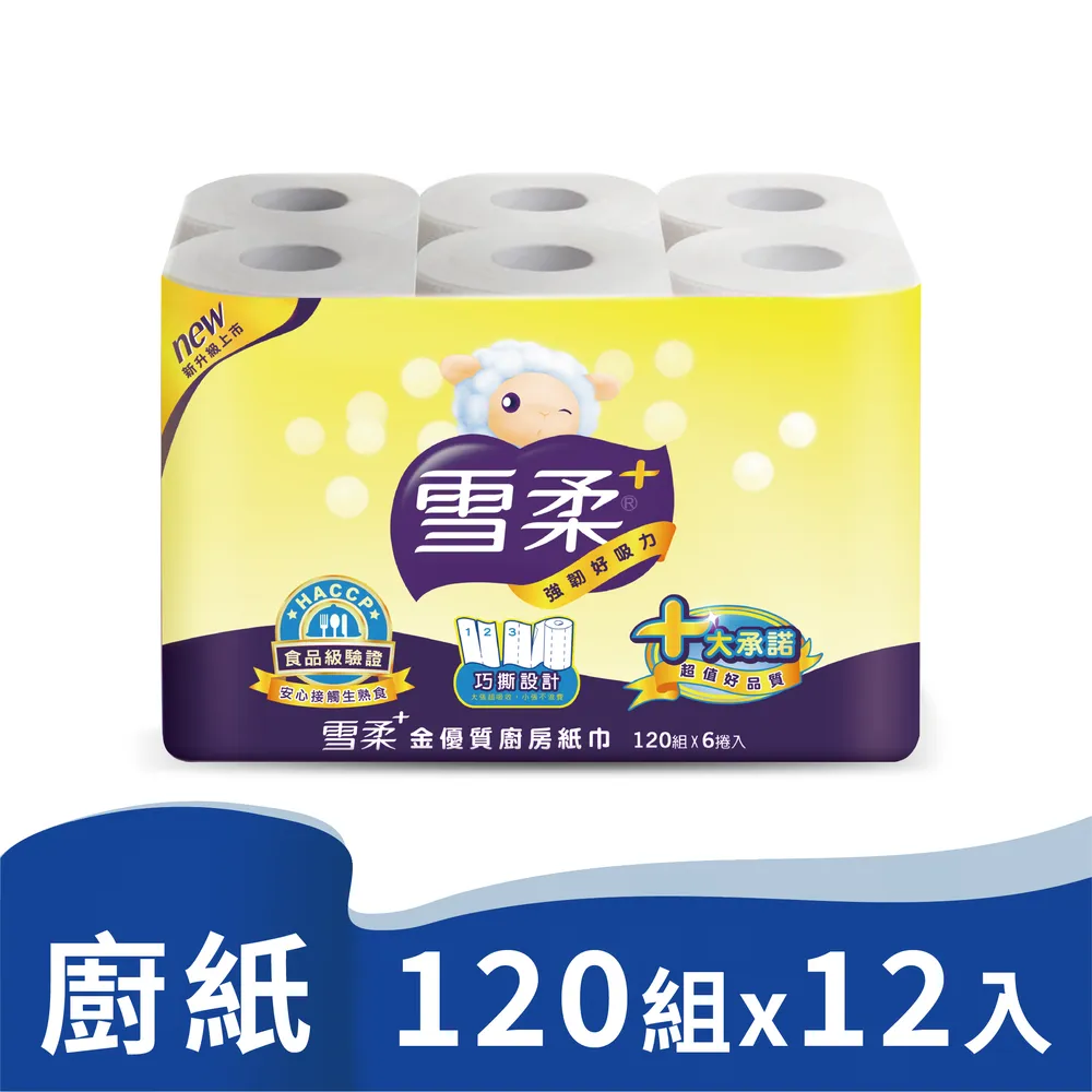 《雪柔》廚房紙巾(120組x12捲) 歷史價格詳細信息