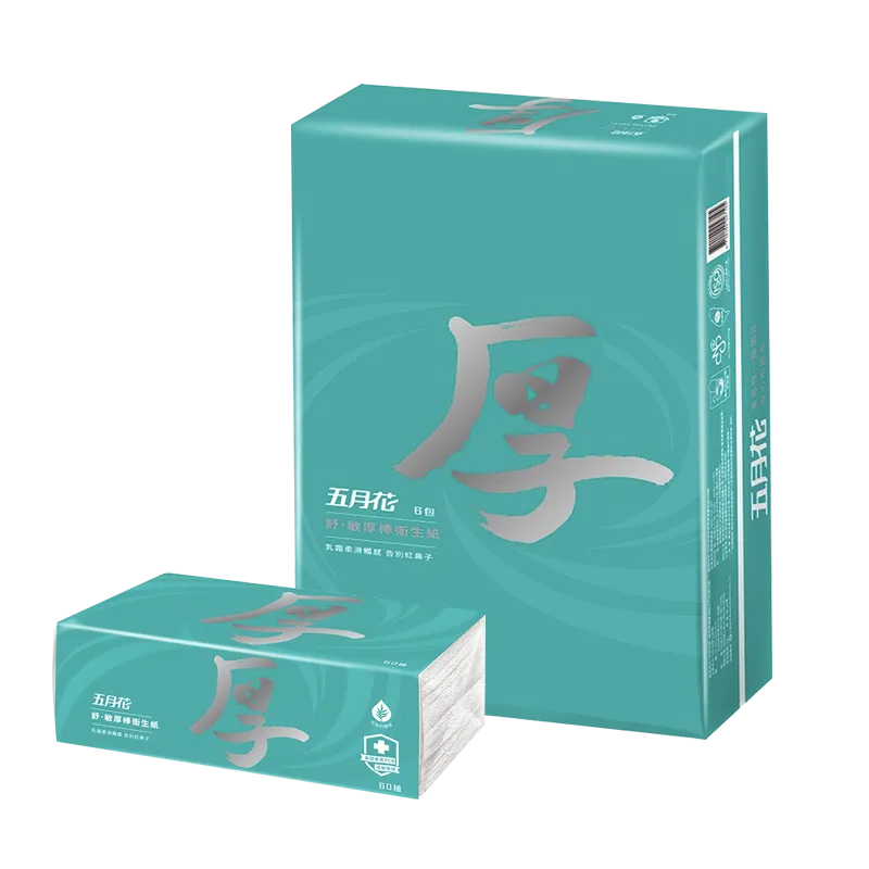 MAY FLOWER SILKY 五月花妙用綿柔抽取衛生紙 130抽X36包 _C87901 歷史價格詳細信息