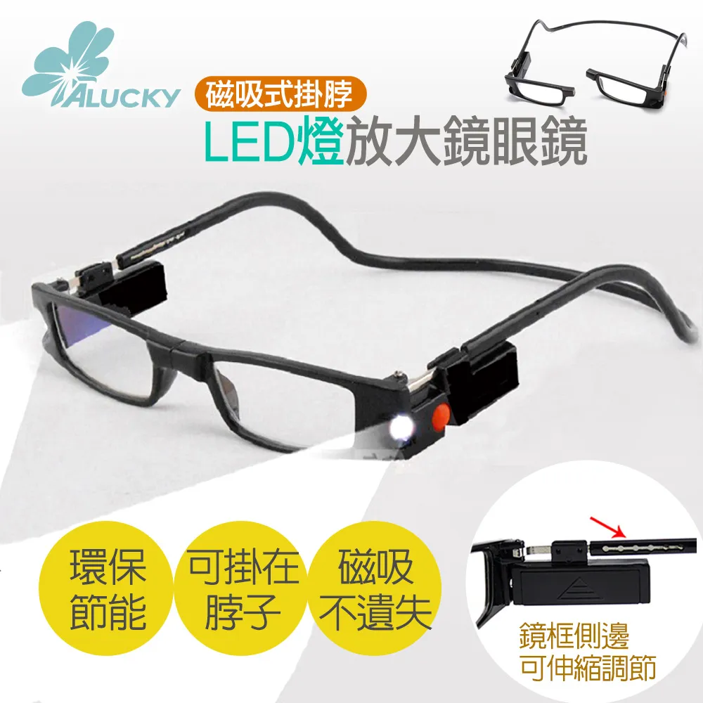 【ALUCKY】放大鏡眼鏡 雙LED夜燈照明 頭戴眼鏡式 近視/遠視/老花適用 放大鏡 手術放大鏡 老人閱讀鏡 維修工具 歷史價格詳細信息