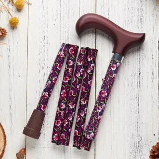 Merry Sticks 悅杖 繽紛生活折疊手杖-核桃木 (單支)【杏一】 歷史價格詳細信息