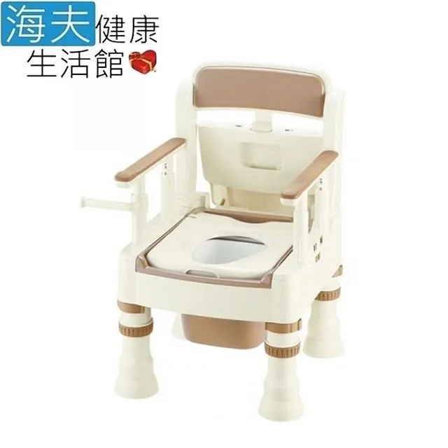 【海夫健康】日本 附腳輪 暖房 舒適便座 便盆椅 MH型 咖啡色(HEFR-33) 歷史價格詳細信息
