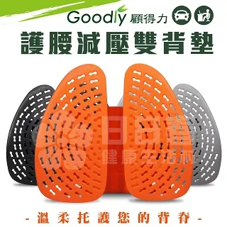 Goodly顧得力 護腰減壓雙背墊 歷史價格詳細信息