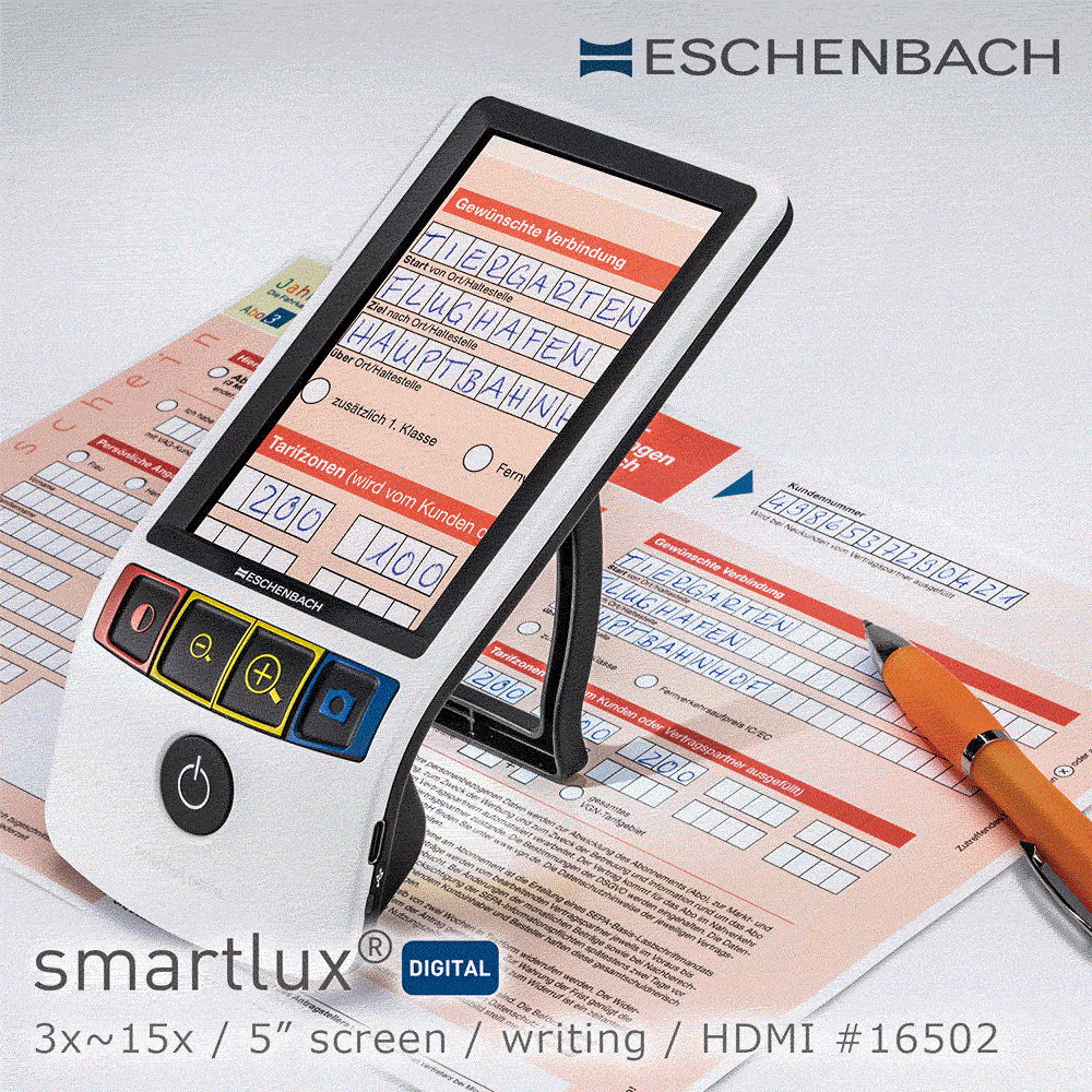 【德國 Eschenbach】smartlux DIGITAL 3x-15x 5吋書寫用HDMI可攜式擴視機 16502 (公司貨) 歷史價格詳細信息