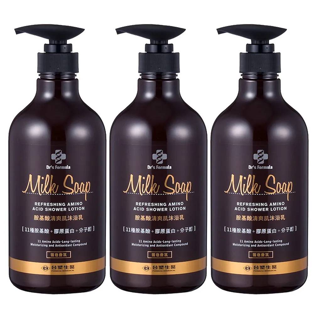 台塑生醫 Dr’s Formula胺基酸清爽肌沐浴乳 (雪皂香氛) 800gx3入 現貨 廠商直送 歷史價格詳細信息