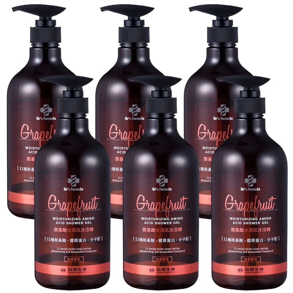 《台塑生醫》Dr’s Formula胺基酸水潤肌沐浴精 (柚果香氛) 800g*12入 歷史價格詳細信息
