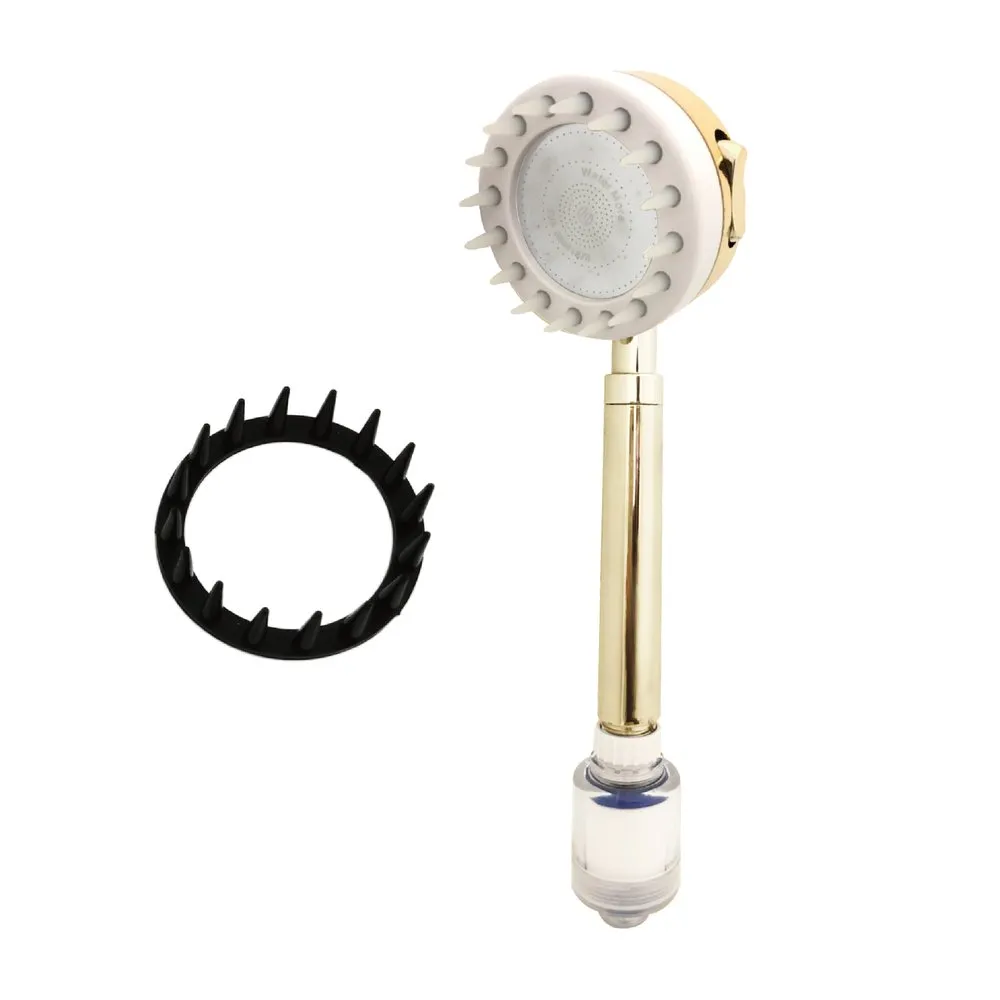 省水標章認證 水摩爾三段增壓可止水蓮蓬頭WM-158N (經典亮銀款1支) 歷史價格詳細信息