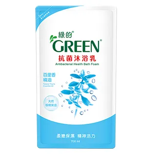 綠的GREEN 抗菌沐浴乳-百里香精油 1000mlX1瓶裝+加侖桶3800mlX1 (家庭組) 歷史價格詳細信息