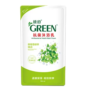GREEN綠的 抗菌沐浴乳補充包-綠茶(700ml/包)[大買家] 歷史價格詳細信息
