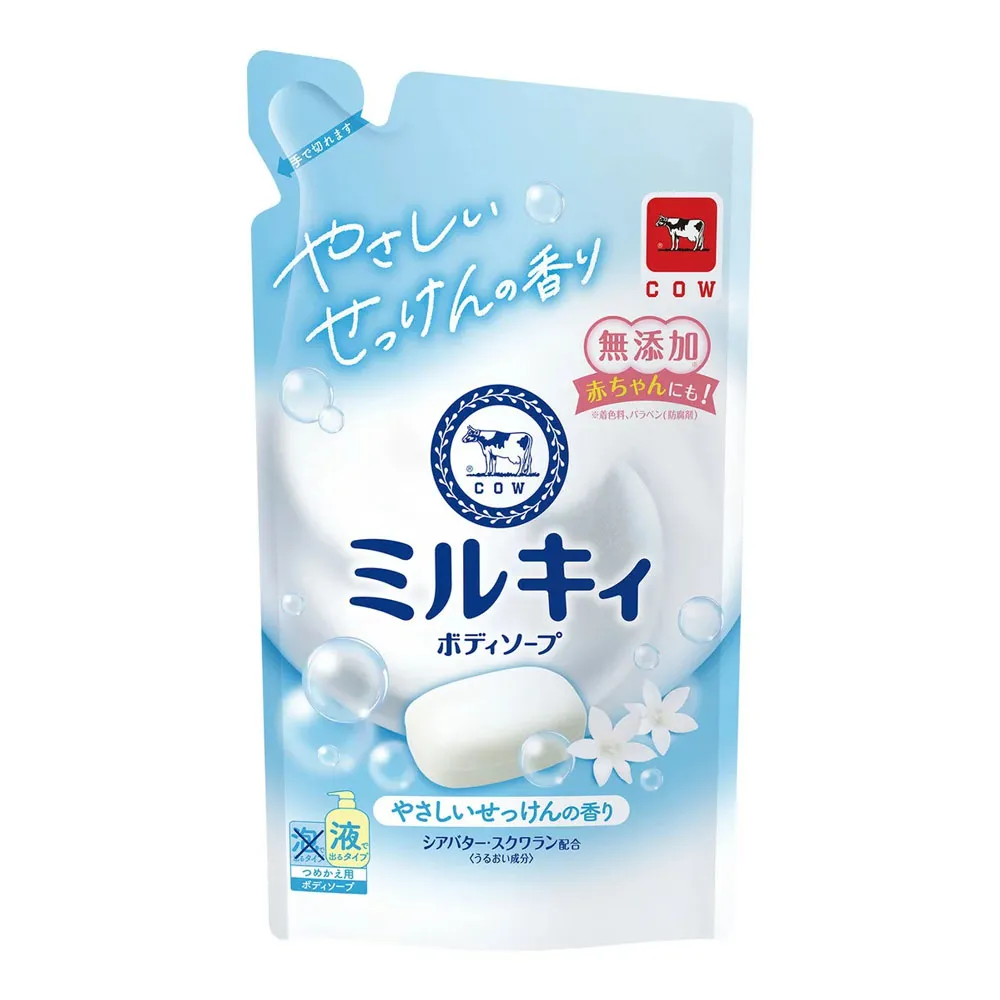 【日本牛乳石鹼】牛乳精華沐浴乳補充包400ml  現貨 蝦皮直送 歷史價格詳細信息