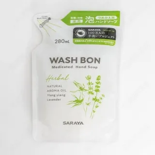 【SARAYA】WASH BON 草本泡沫式洗手乳 補充包500ml 歷史價格詳細信息