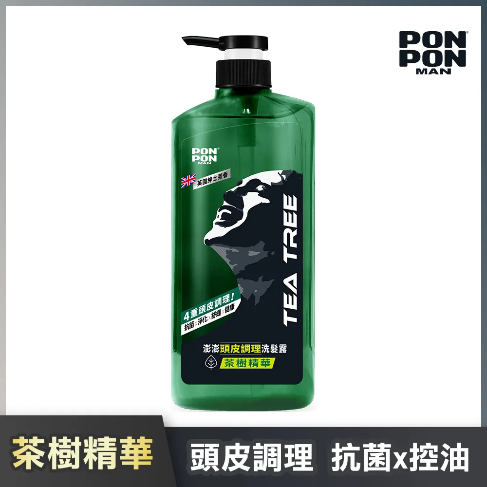 澎澎MAN頭皮調理洗髮露茶樹精華650g【愛買】 歷史價格詳細信息