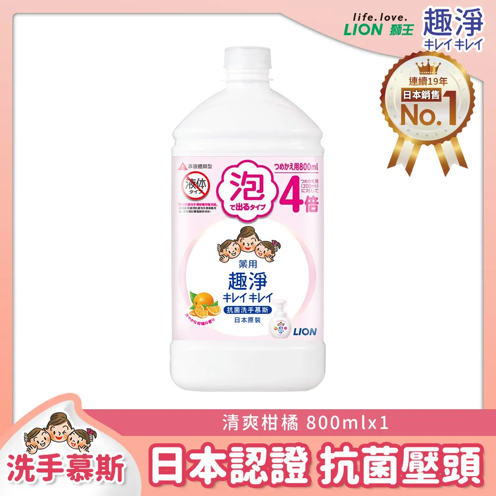 日本獅王趣淨抗菌洗手慕斯補充包450ml果香 歷史價格詳細信息