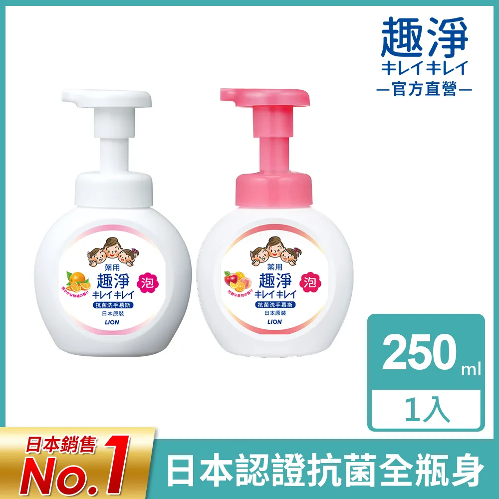 日本獅王趣淨洗手慕斯250ml-清爽柑橘    神腦生活 歷史價格詳細信息