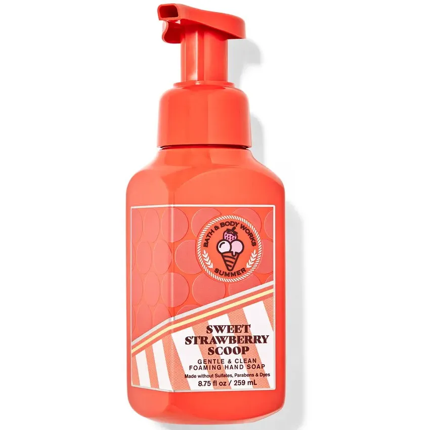 《Bath & Body Works BBW 》泡沫慕斯洗手液【草莓磅蛋糕】Strawberry Pond Cake 259ML 歷史價格詳細信息