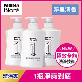 MENS Biore ONE 髮顏體全效潔淨露-淨皂清香 480ml 歷史價格詳細信息