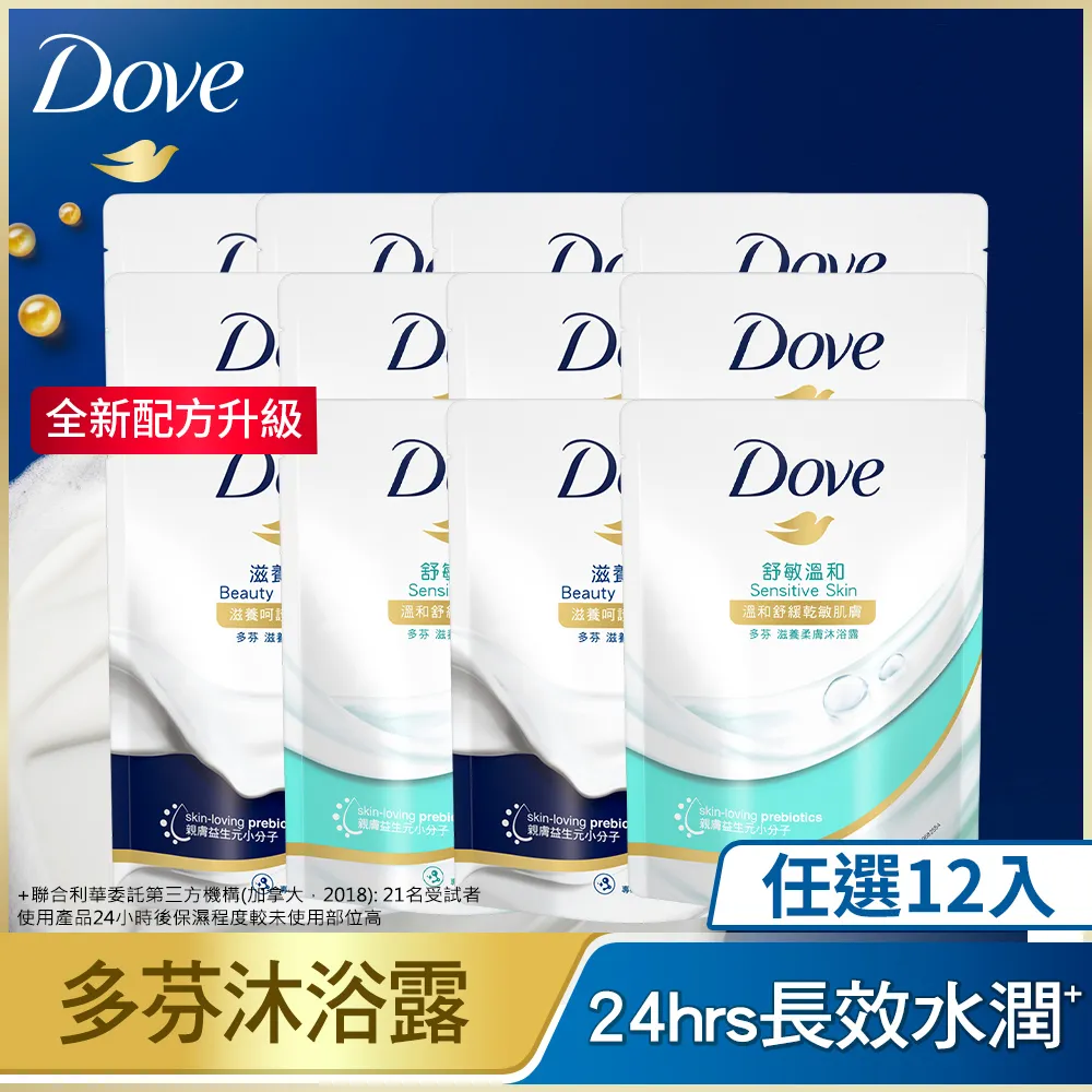 Dove 多芬滋養柔膚沐浴乳補充包-滋養柔嫩(650ml/包)[大買家] 歷史價格詳細信息