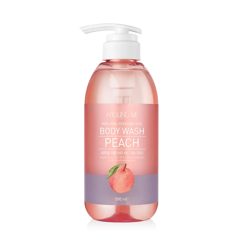 韓國 AROUND ME 積雪草茶樹淨白/甜柚煥白/蜜桃煥白 沐浴露500ml 現貨 蝦皮直送 歷史價格詳細信息