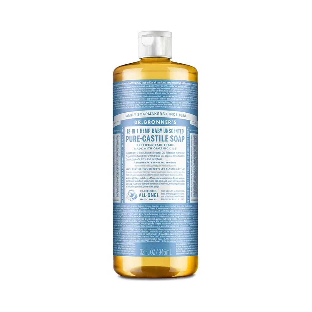 Dr.Bronner’s 布朗博士嬰兒無香潔膚露 946ml/32oz 歷史價格詳細信息