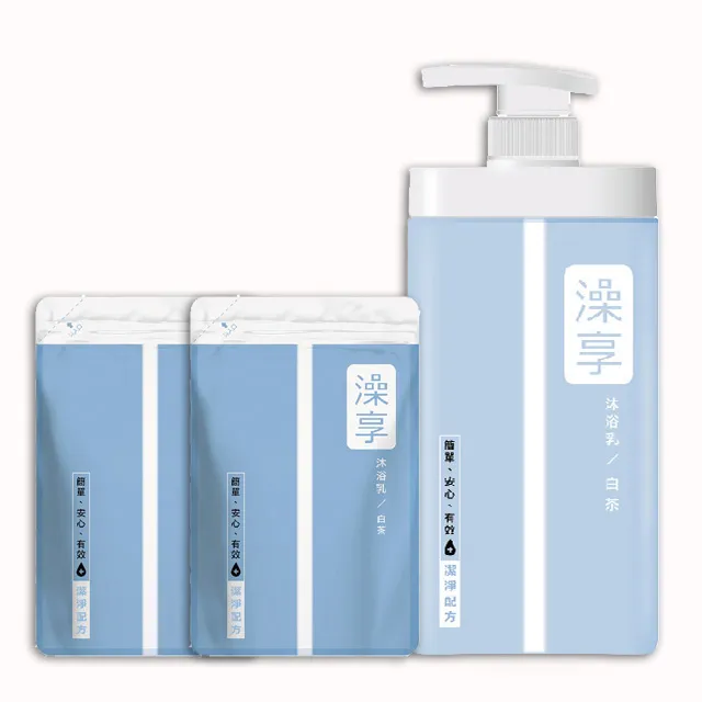 澡享 沐浴乳(白茶 - 1000ml/瓶)[大買家] 歷史價格詳細信息