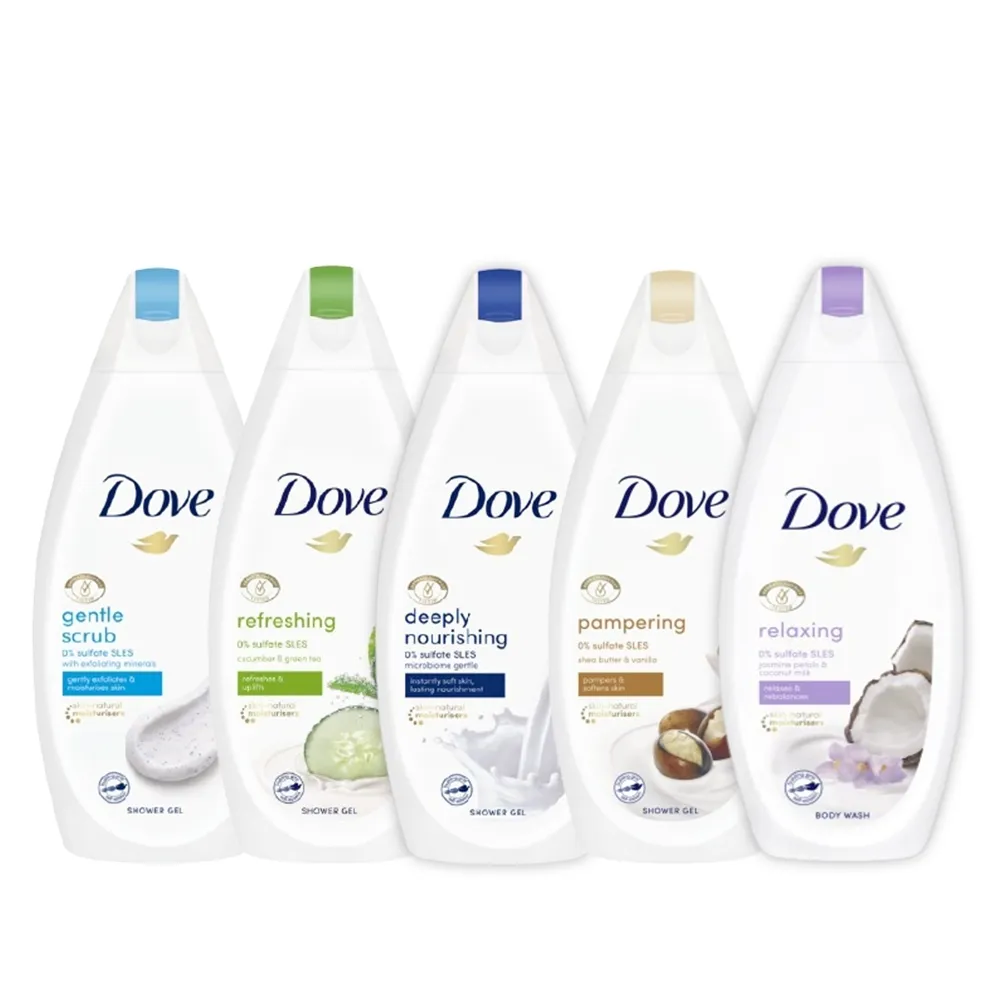 多芬沐浴乳500ml 6瓶組 舒緩保濕(紫)/滋養柔嫩(藍)/乳木果油(棕)/清爽水嫩(綠)/溫和磨砂(淡藍)廠商直送 歷史價格詳細信息