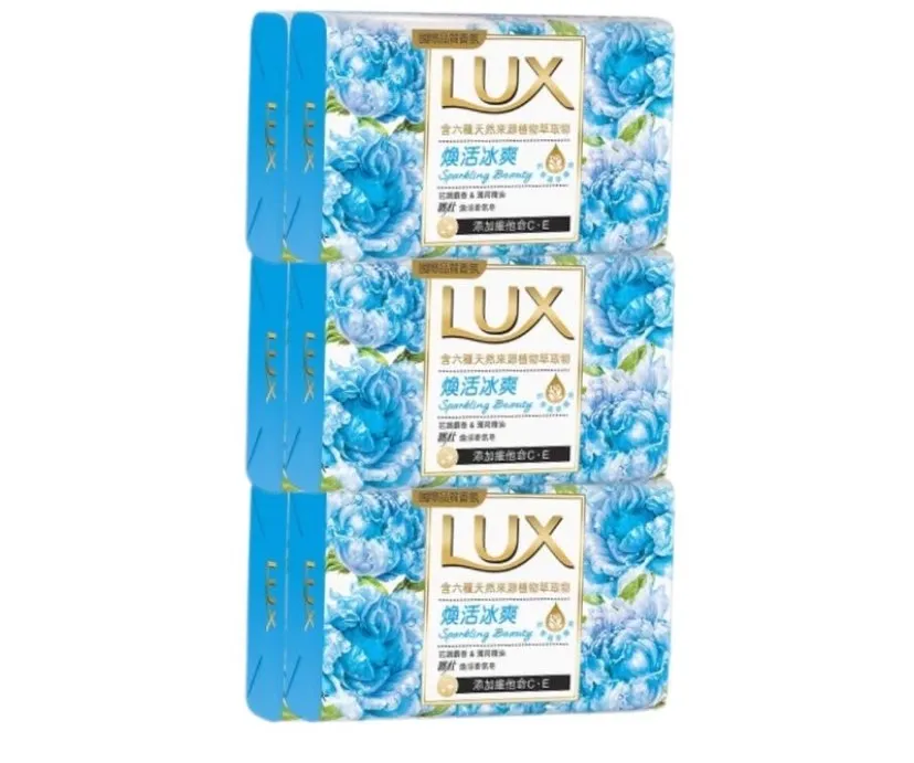 麗仕LUX煥活香氛皂煥活冰爽80g X6【愛買】 歷史價格詳細信息