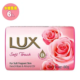 LUX 麗仕 柔膚香氛皂 煥活冰爽 80G/6入 (盒損福利品) 歷史價格詳細信息