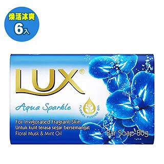 麗仕LUX煥活香氛皂煥活冰爽80g X6【愛買】 歷史價格詳細信息
