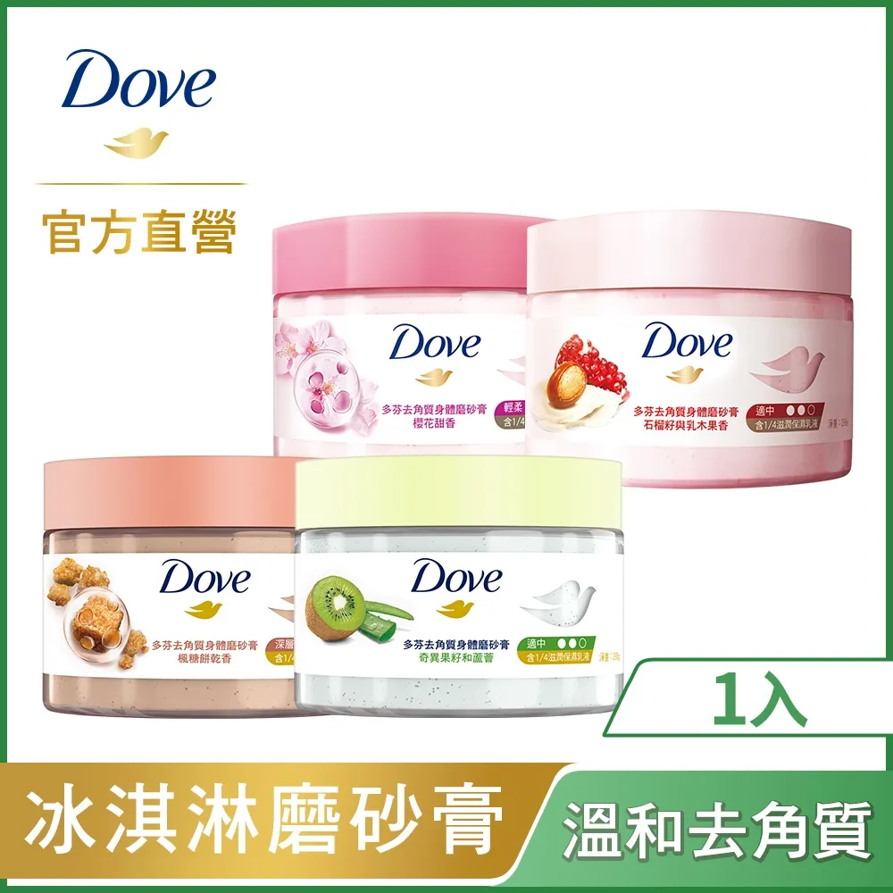 多芬 去角質身體磨砂膏 225ml 現貨 廠商直送 歷史價格詳細信息