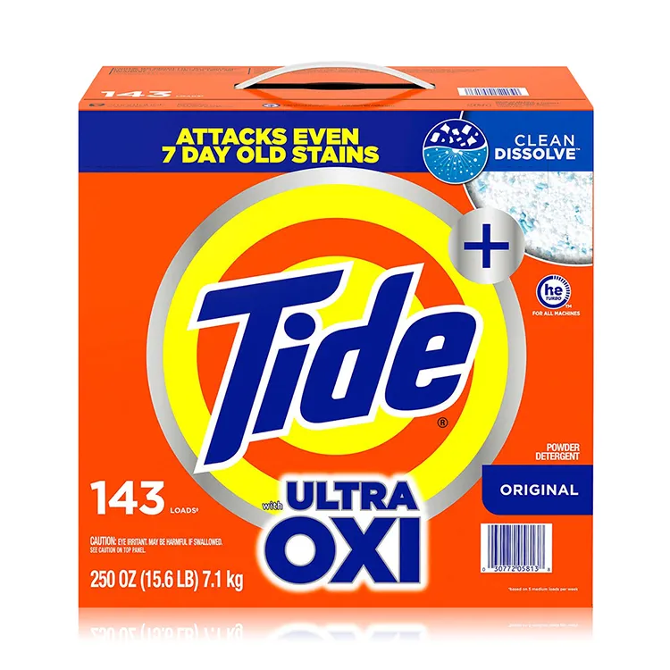 Tide濃縮OXI亮白護色洗衣粉250oz/7.1kg 歷史價格詳細信息