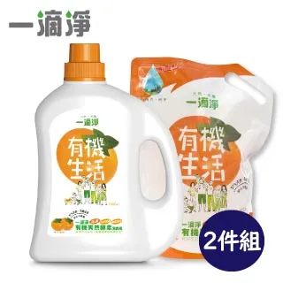 一滴淨有機生活柿子精粹洗衣精補充包 1600ml X8入包 一滴淨 現貨 歷史價格詳細信息