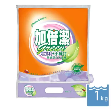【加倍潔】尤加利+小蘇打-防蹣潔白濃縮洗衣粉 2kg(防潮蓋 補充包) 歷史價格詳細信息