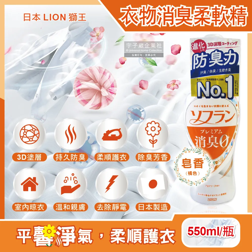 日本獅王LION  香氛柔軟濃縮洗衣精 850gx4 │台灣獅王官方旗艦店(集點加購) 歷史價格詳細信息