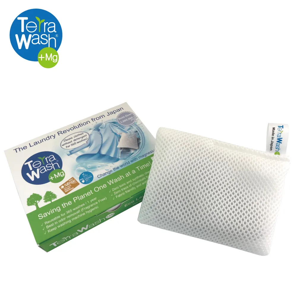 日本製 Terra Wash+Mg 鎂潔洗衣片 100g  洗淨+消臭+除菌+淨槽 日本專利 海外版 環保 經濟 歷史價格詳細信息