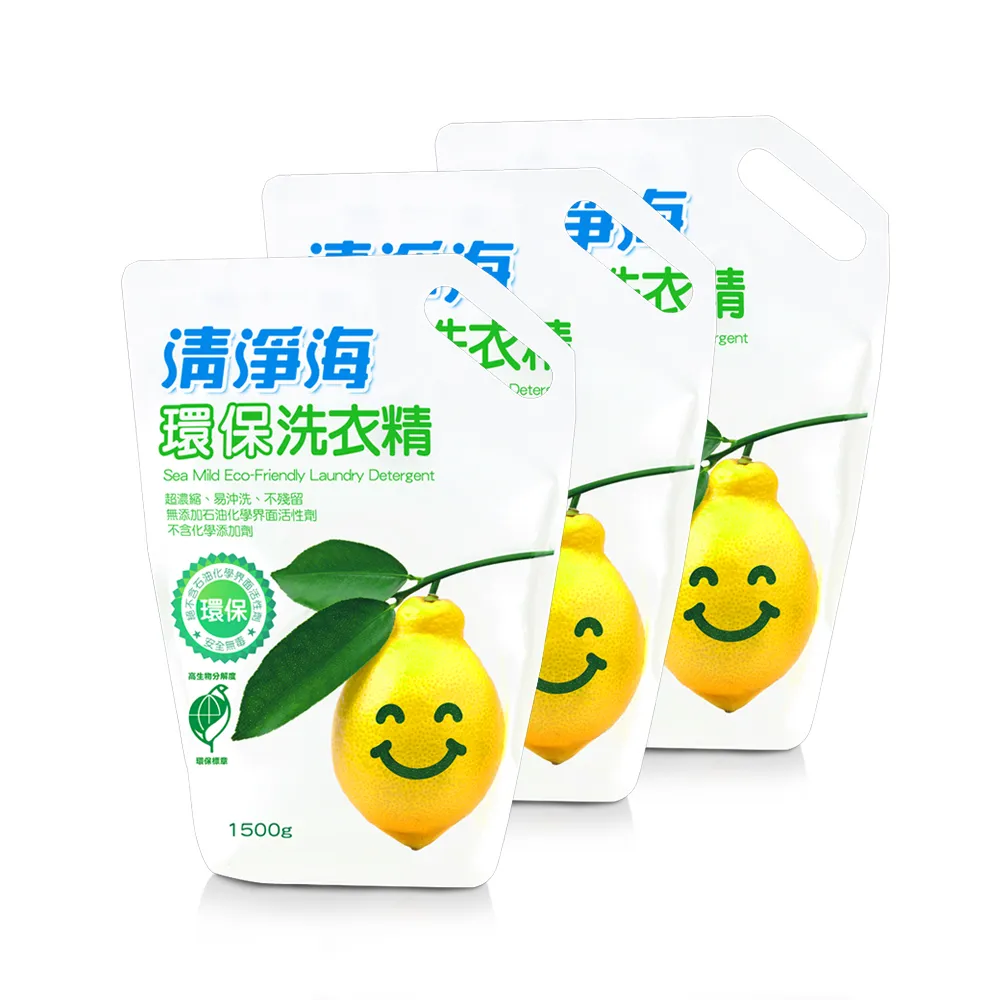 清淨海 環保洗衣精補充包 1500g【家樂福】 歷史價格詳細信息